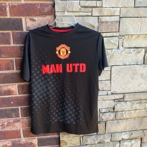 Manchester United Soccer Black Shirt Men S